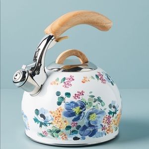 Anthropologie Floral Mimi Tea Kettle